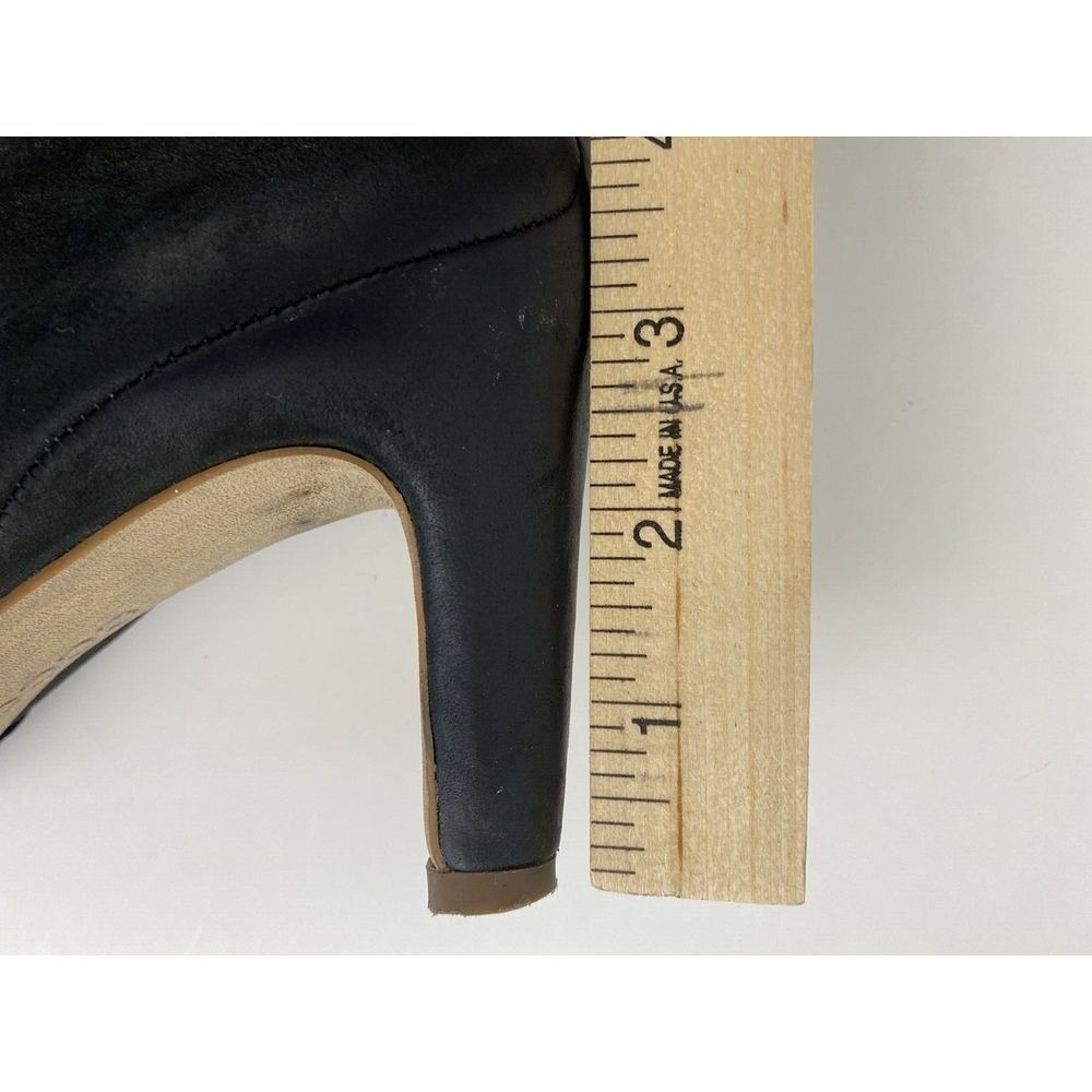 Ecco Tall Boots Nephi Zip‎ Black Suede Leather Womens 37 6/6.5 - Picture 10 of 16